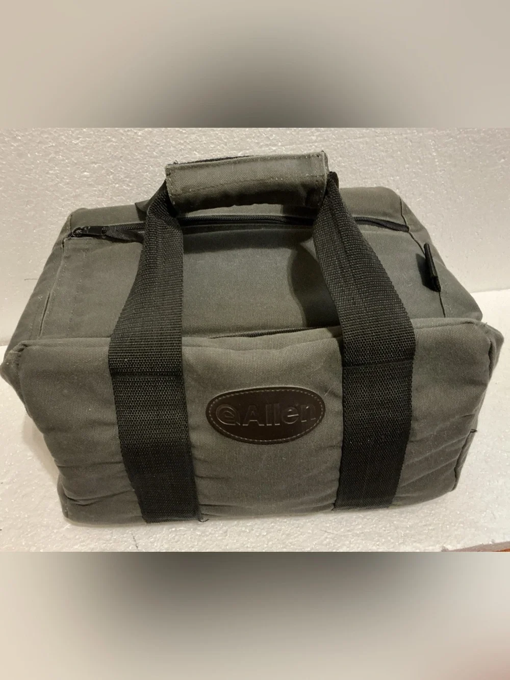 Allen Outdoor Hunting Fishing Utility Gear Bag Olive Green Canvas Organizer Tote